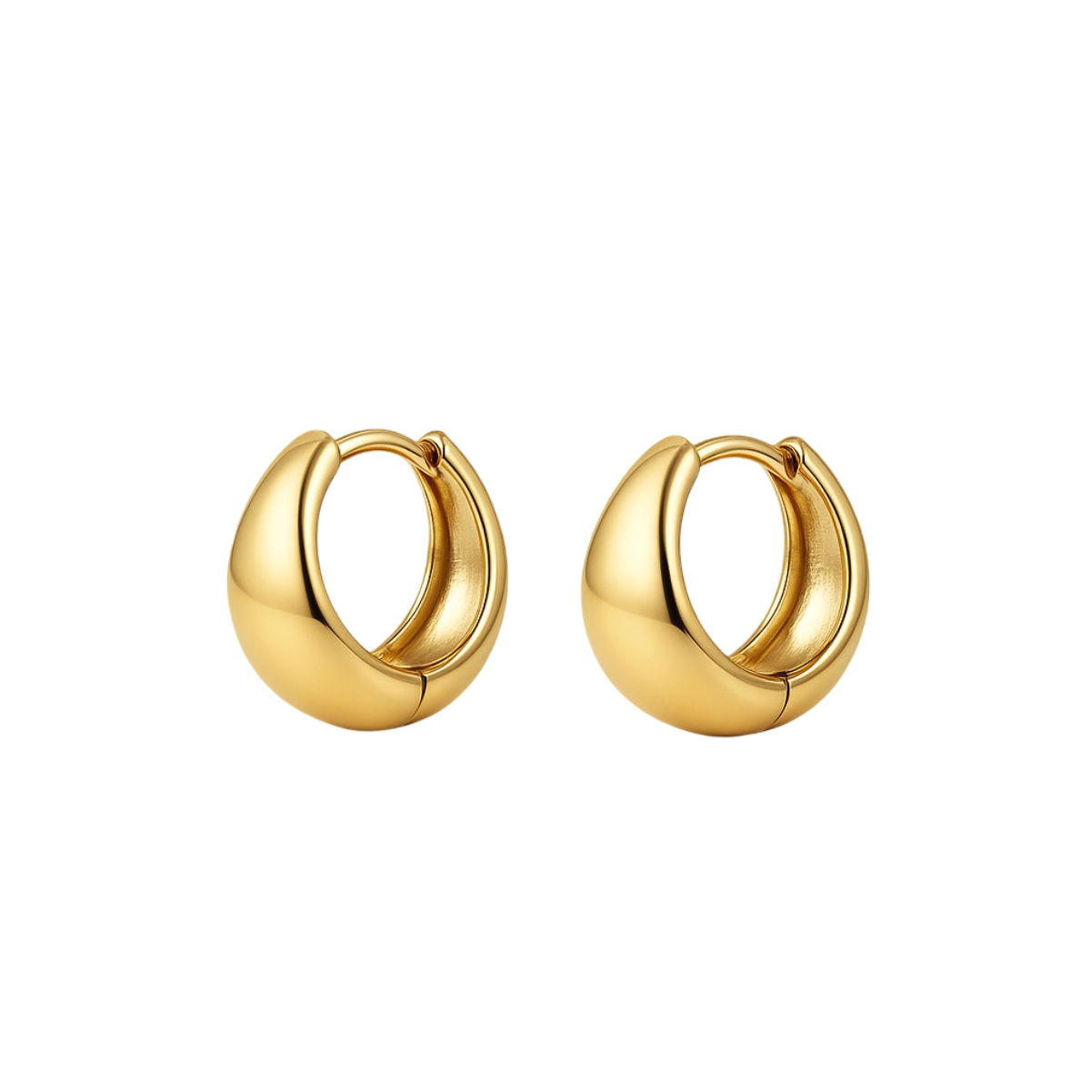 Drop Hoop Earrings