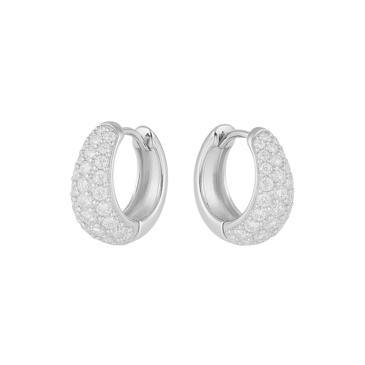 Sparkle Drop Hoops