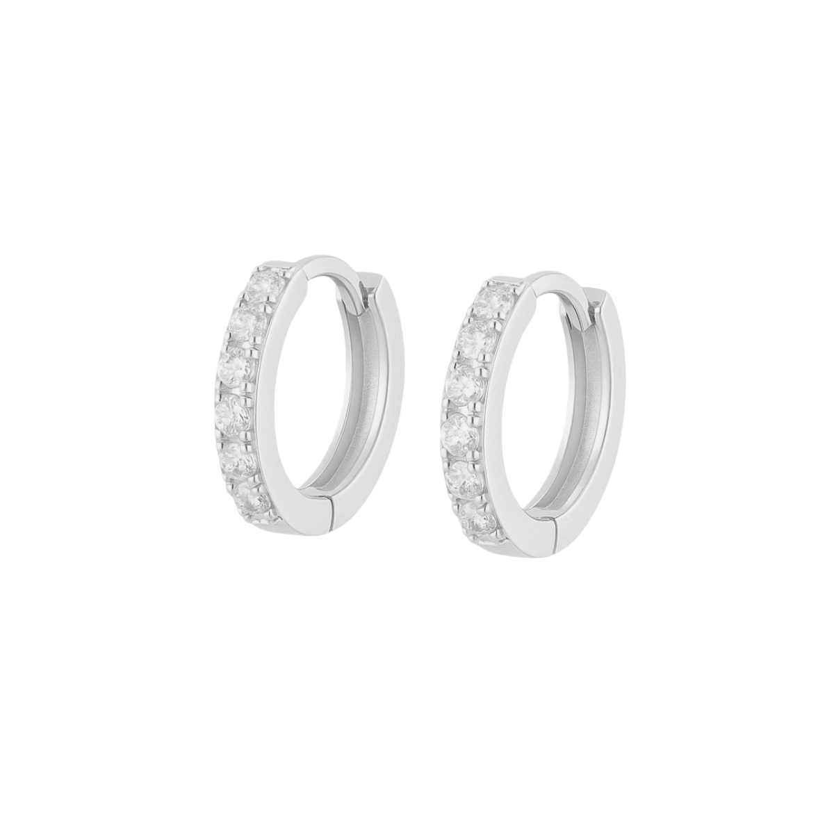 Sparkle Slim Hoops