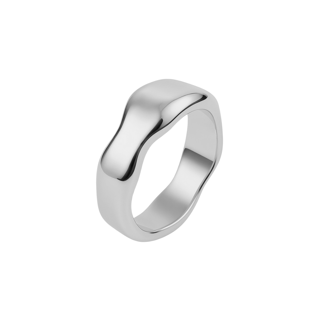 Wave Bold Ring