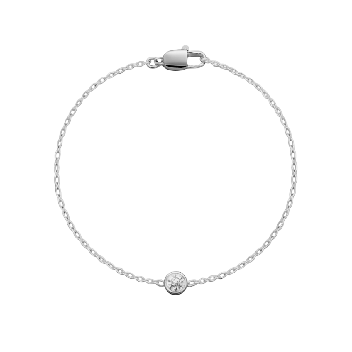 Diamond Chain Bracelet