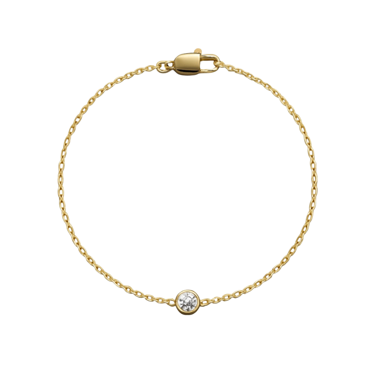 Diamond Chain Bracelet