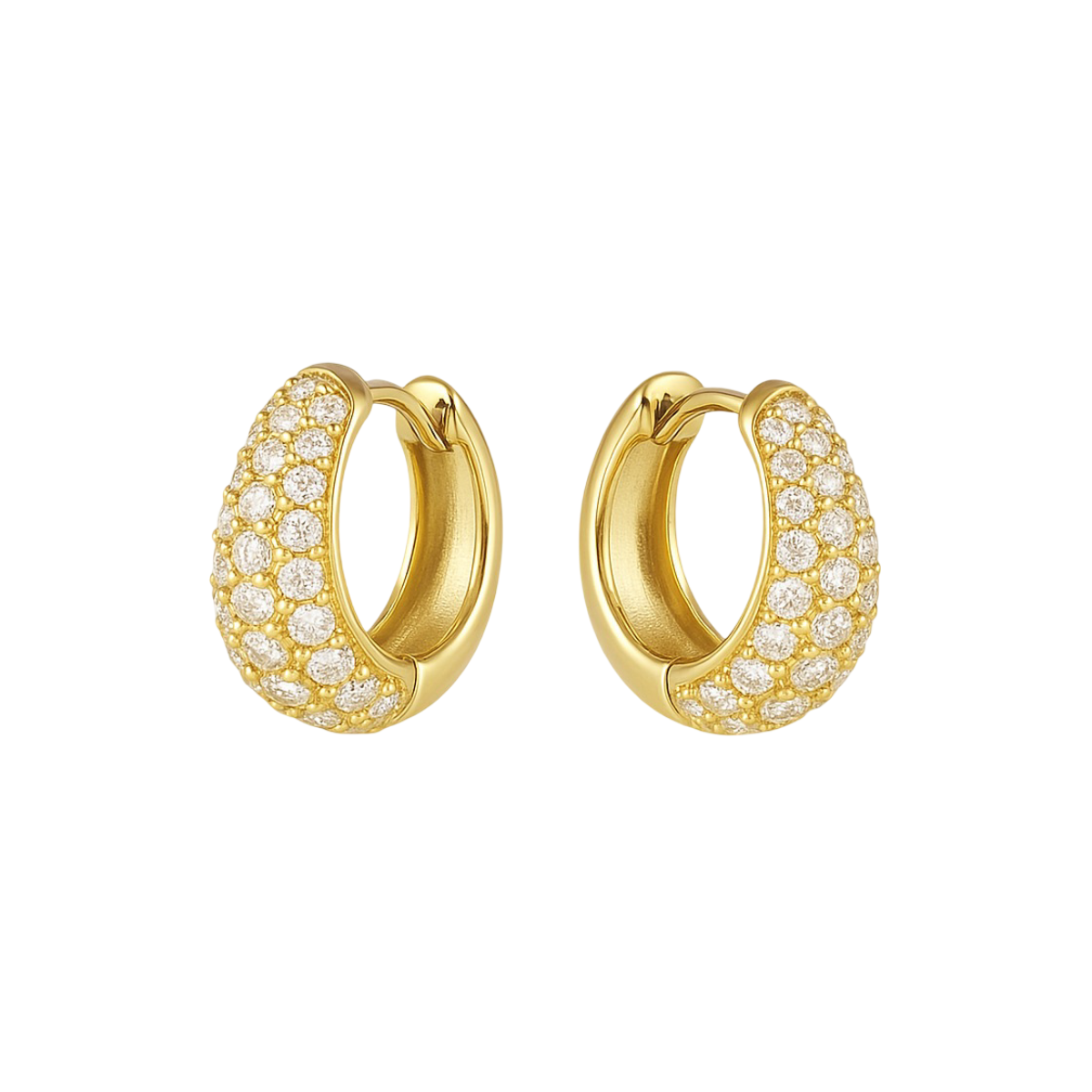 Sparkle Drop Hoops
