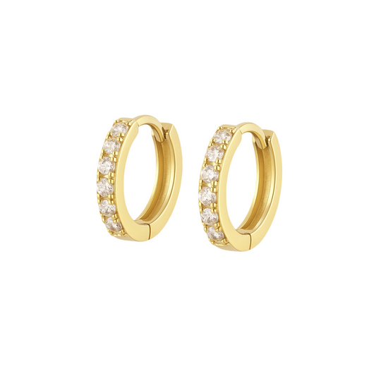 Sparkle Slim Hoops